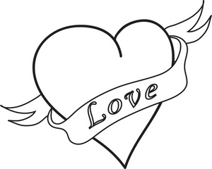 300x240 Photo Collection Easy Drawing Love Hearts
