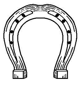272x305 Horseshoe Clipart