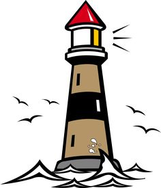 236x275 Drawn Lighthouse Hatching