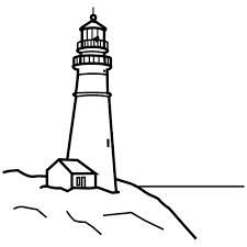 225x225 Coloring Pictures Of Lighthouse Kpc Embroidery