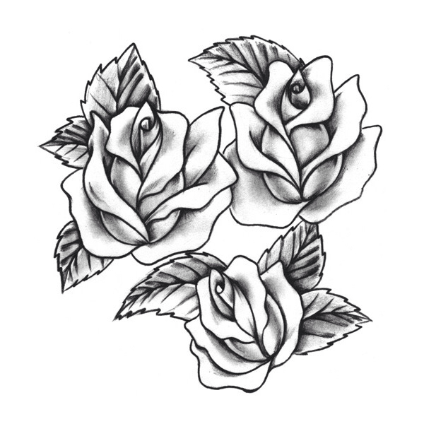 600x600 Rose Tattoo Transparent Tattoos Rose Tattoos