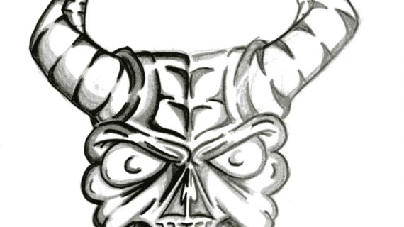 570x320 Drawings Of Skulls Pictures Of Drawings Of Skulls Clipart Best