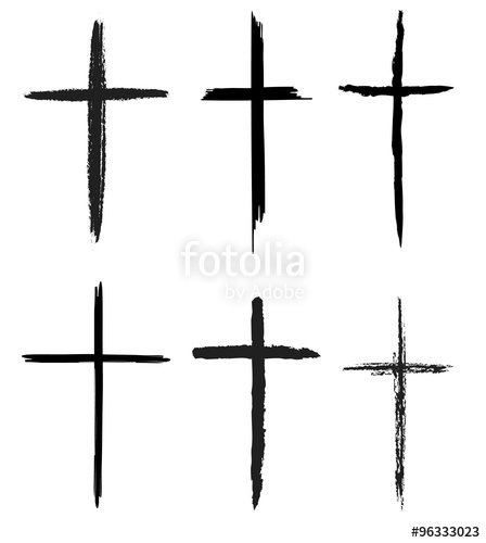 448x500 Hand Drawn Crosses Set Stock Photo And Royalty Free Images