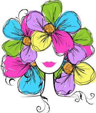 313x368 Vector Flowers Corel Draw Free Vector Download (97,511 Free Vector