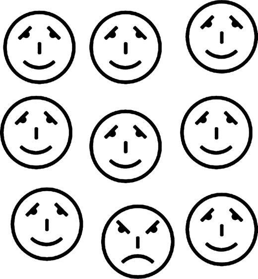 520x562 The Face In The Crowd Effect When Angry Faces Are Just Cross(Es