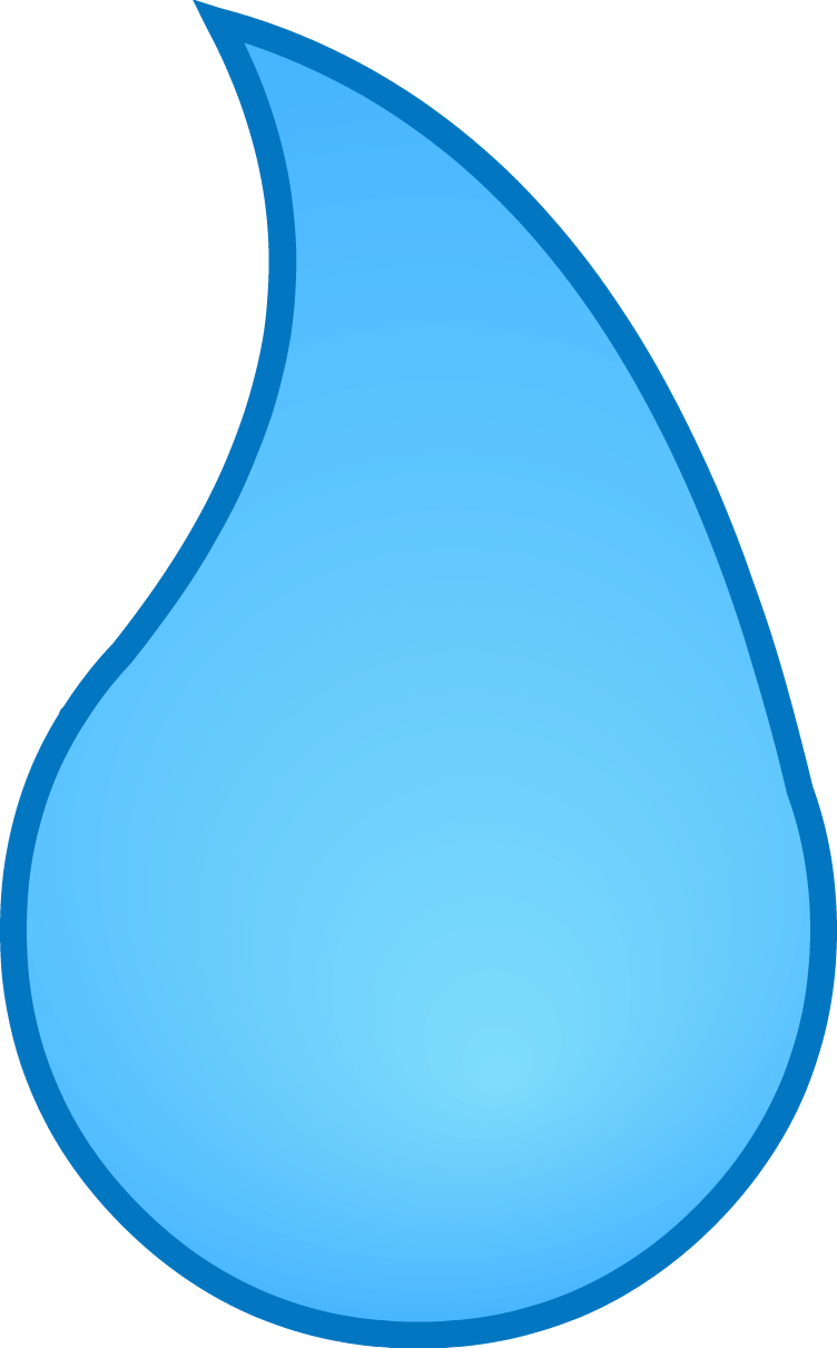 752x1211 Blue Teardrop Clipart