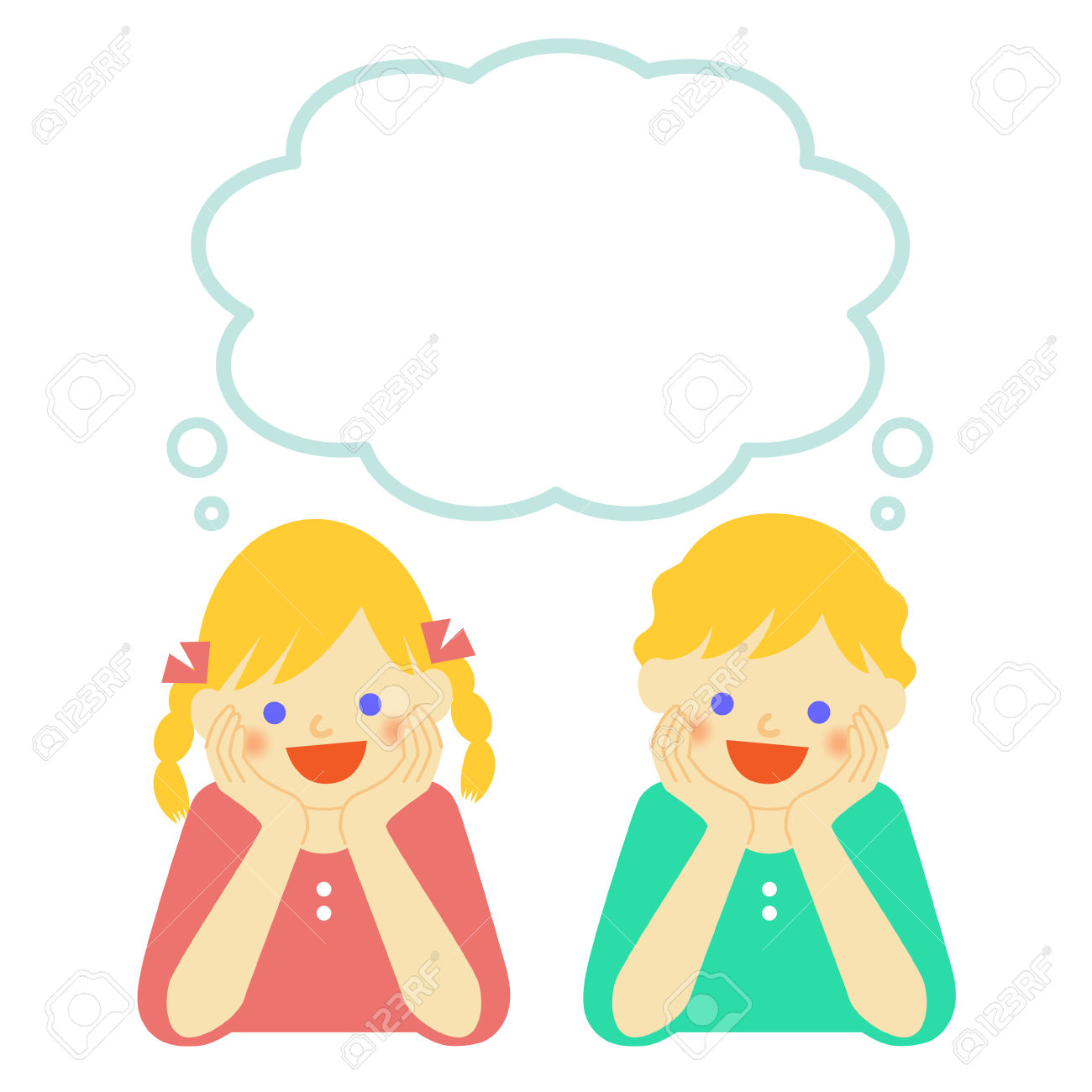 1300x1300 Dream Clipart Kid Thinking