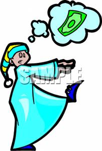 203x300 Dreaming Clipart