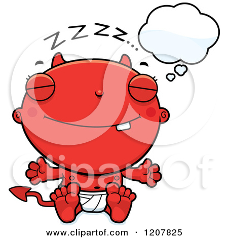 450x470 Baby Devil Clipart