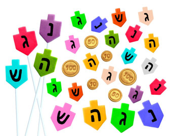 340x270 Hanukkah Dreidel Etsy