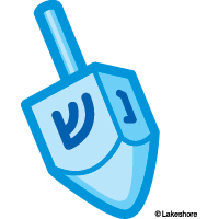 200x200 Dreidel Clip Art