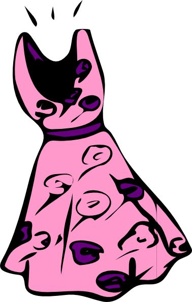 378x595 Dress Clipart Old Clothes