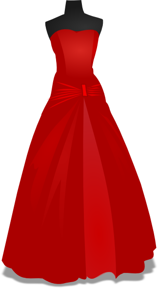 324x590 Free Wedding Dress Clipart Image