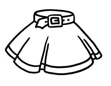 386x300 Dress Coloring Pages