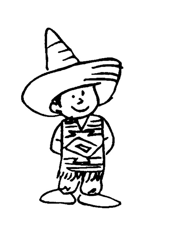 600x782 Charro Suit Mexican Dress Coloring Pages Color Luna