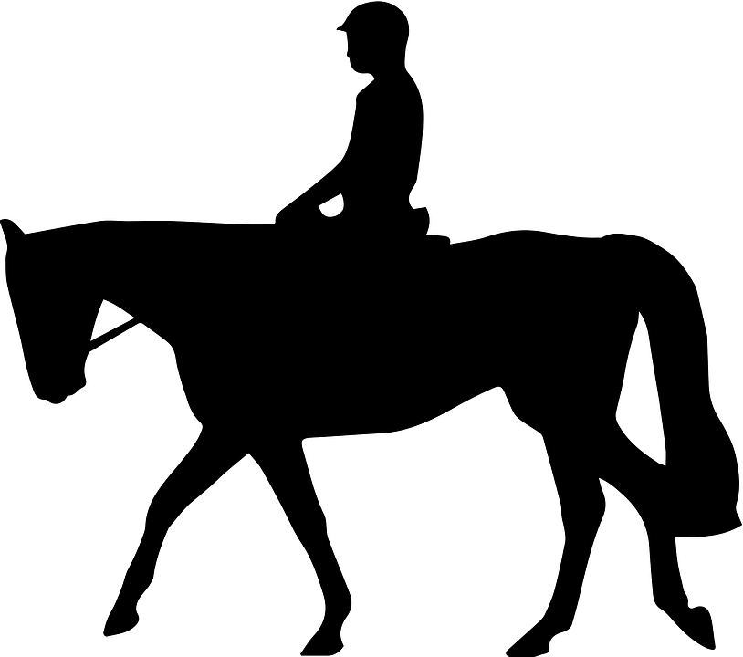 Dressage Horse Silhouette Clipart | Free download on ClipArtMag