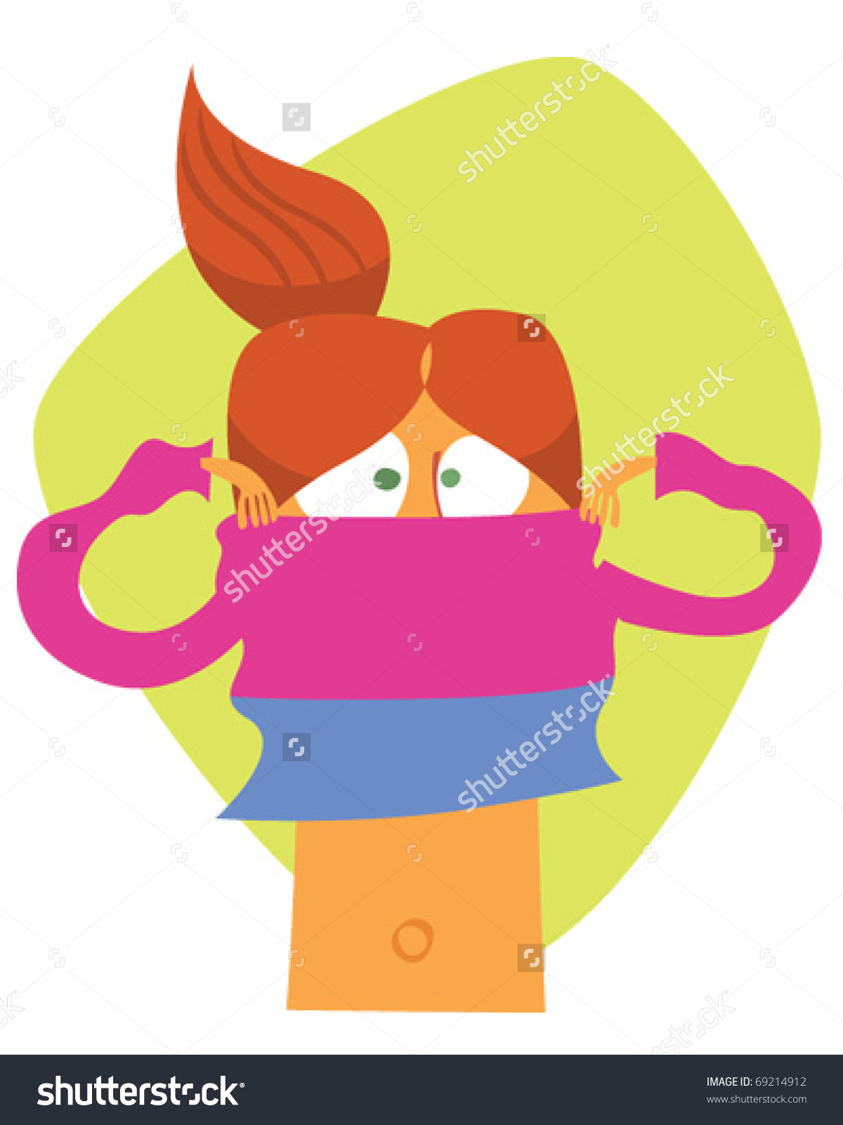 1200x1600 Girl Getting Dressed Cliparts