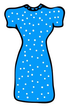 216x343 Free Dresses Clipart