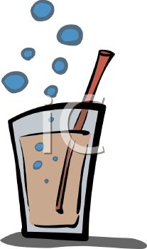 207x350 Soda Glass Clipart