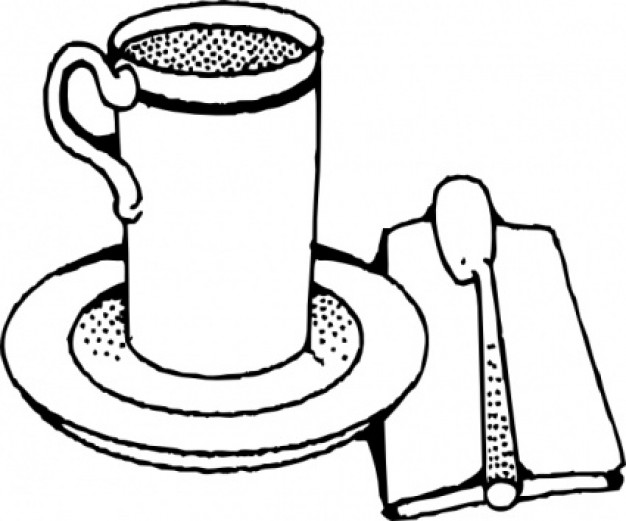 626x521 Free Drinking Coffee Clipart Image