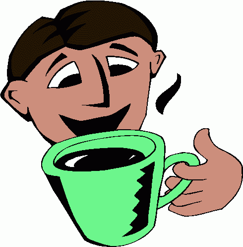 490x497 People Drinking Coffee Clipart Free Clipart Images