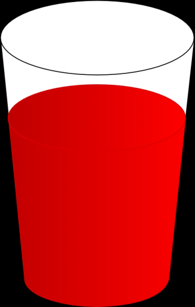 651x1024 Drinking Glass Red Punch Clip Art Free Vector 4vector