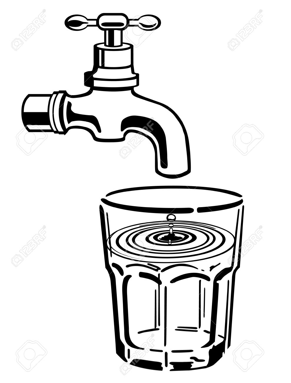 987x1300 Fawcet Clipart Drinking Water