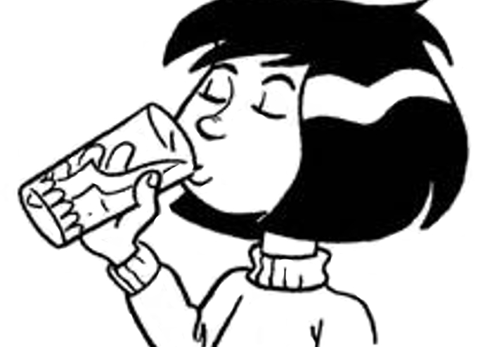 700x494 Drinking Water Clip Art Black And White Clipart Free Download