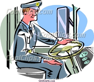 300x264 Bus Driver Clip Art