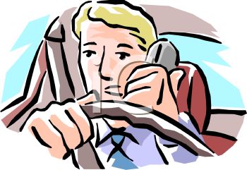 350x241 Unsafe Driving Clipart