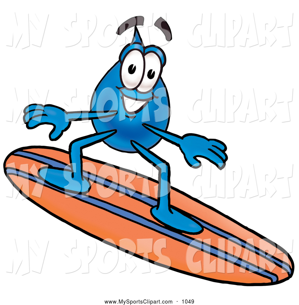 1024x1044 Sports Clip Art Of A Friendly Water Drop Mascot Cartoon Character