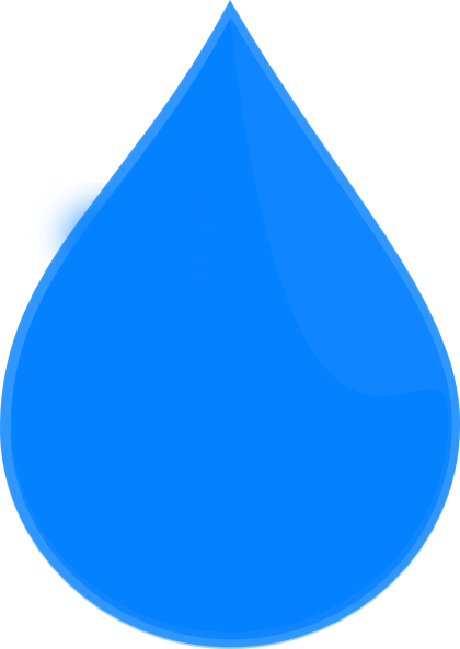 420x593 Blue Water Drop Png, Svg Clip Art For Web