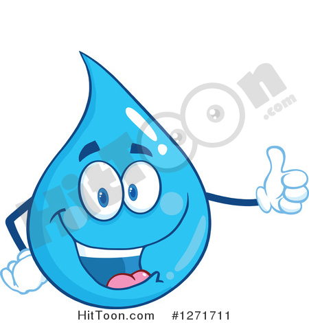 450x470 Water Drop Clipart
