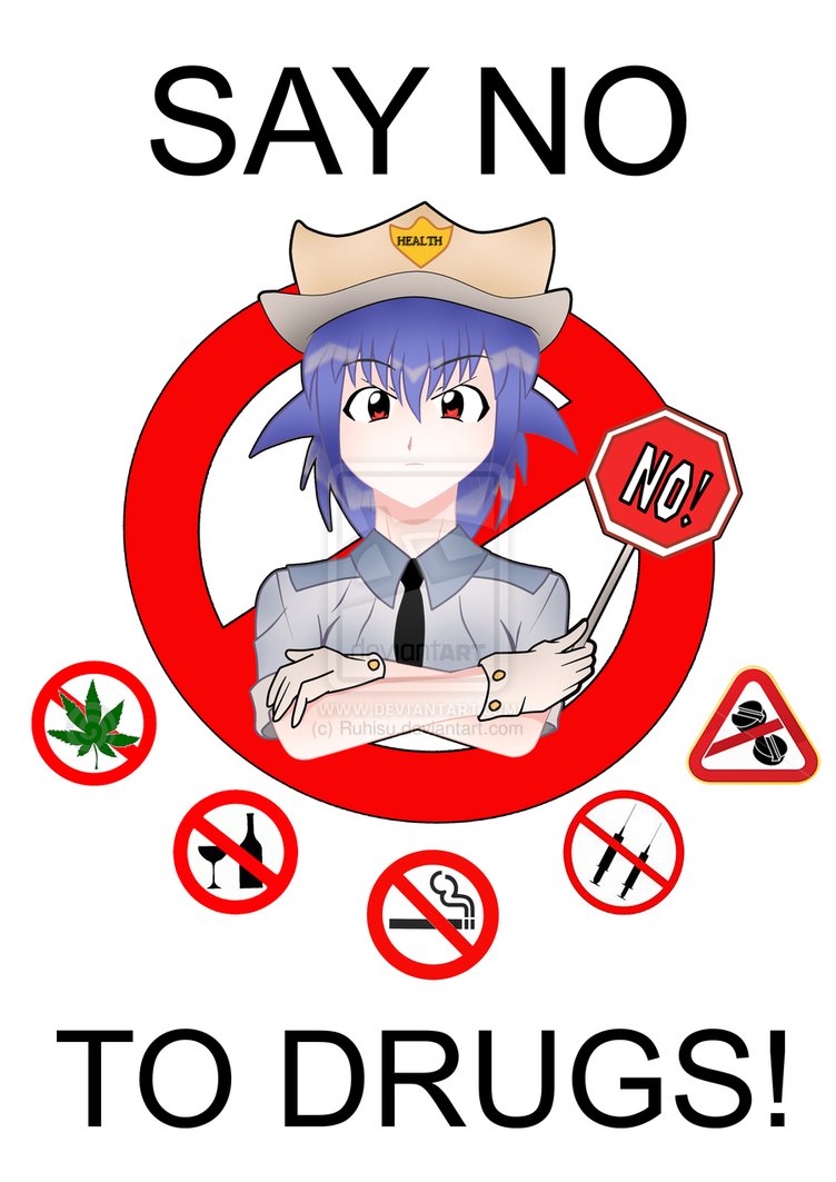 752x1063 Say No Drugs Clipart