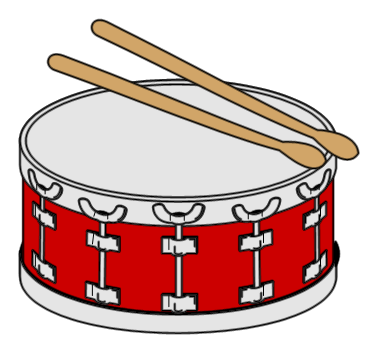 377x352 Snare Drum Clip Art 3
