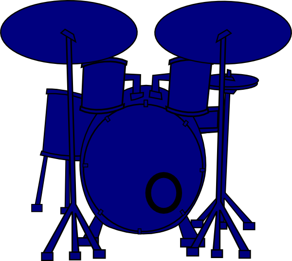 600x535 Drums Clip Art
