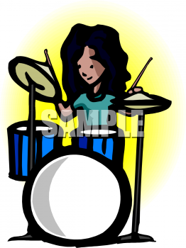 262x350 Royalty Free Drums Clip Art, Entertainment Clipart
