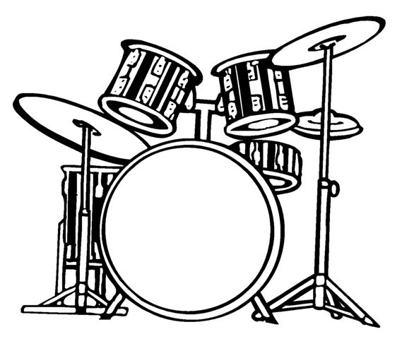 Drum Set Clipart | Free download on ClipArtMag