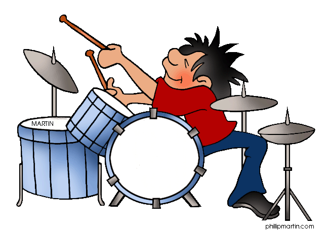648x457 Playing Drums Clipart