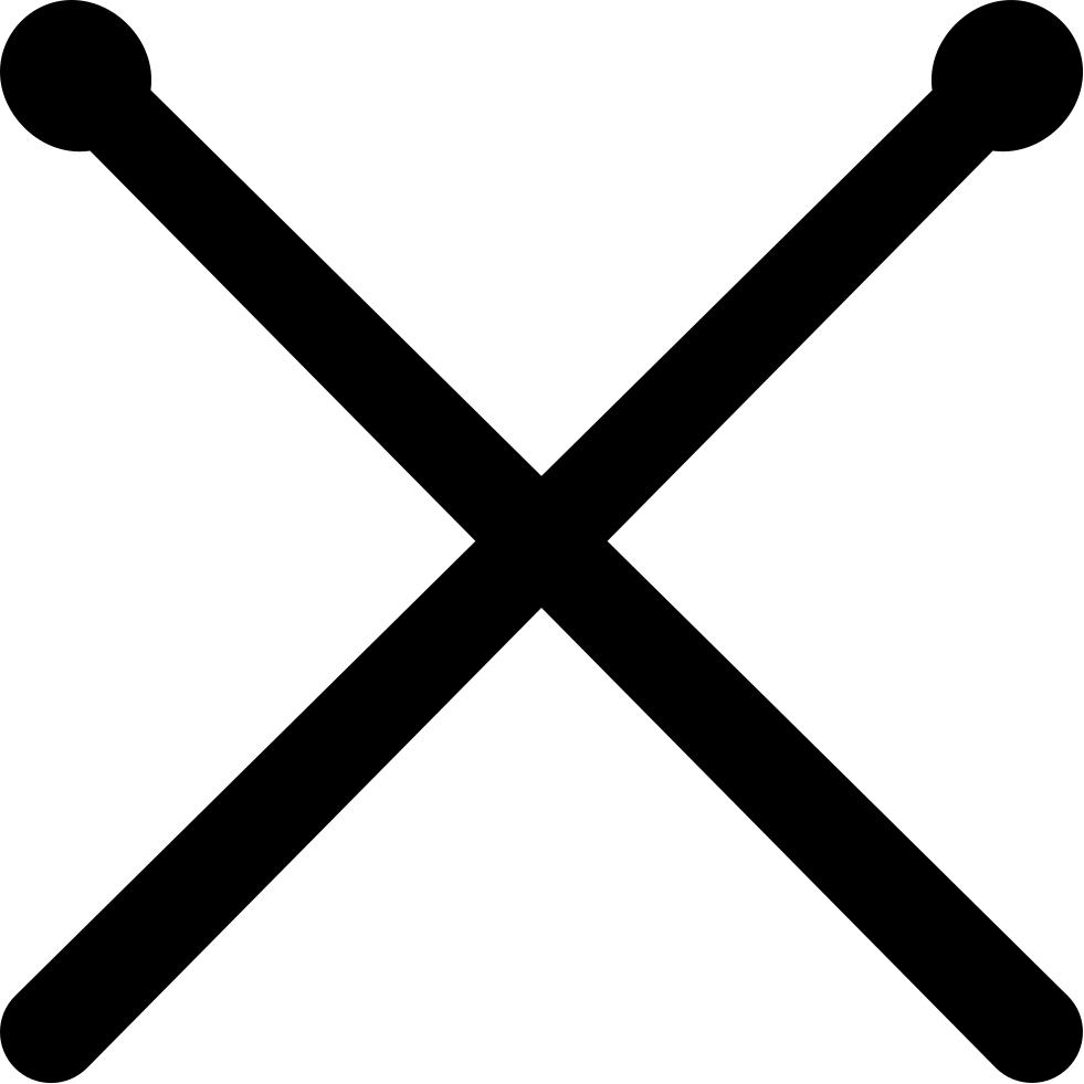 981x981 Drumsticks Svg Png Icon Free Download ( 41596)