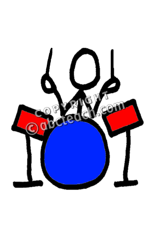 300x450 Clip Art Stick Guy Drummer Clipart Panda