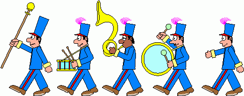 490x193 Marching Drumline Clipart