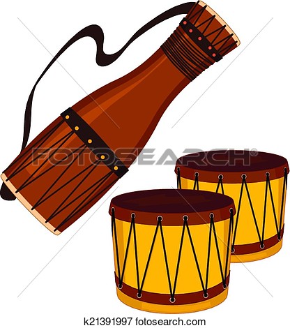 416x470 Drums Clip Art