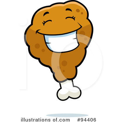 400x420 Chicken Drumstick Clipart