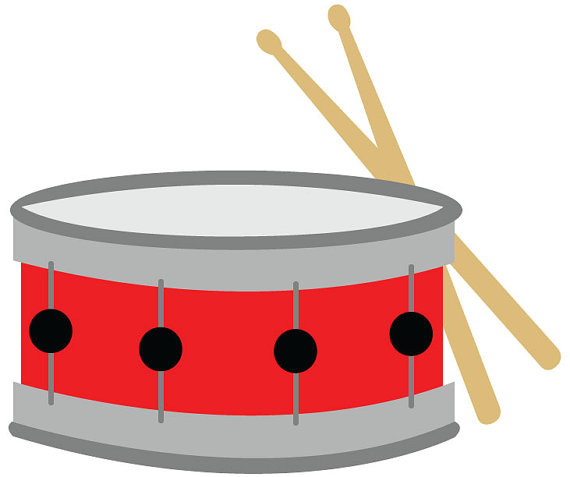 570x477 Snare Drum Clip Art Red Snare Drum With Drumsticks Vector