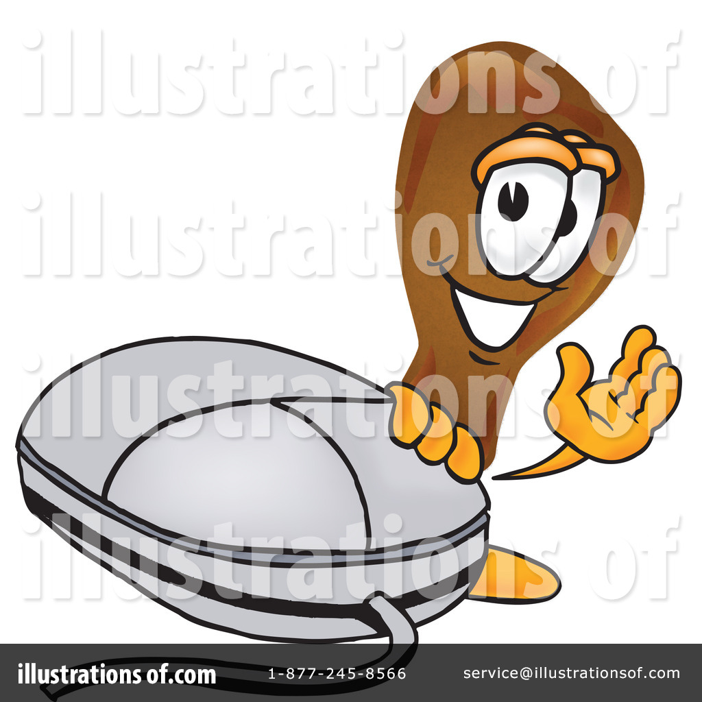 1024x1024 Drumstick Character Clipart