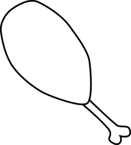 270x298 Mutton Clipart Chicken Drumstick