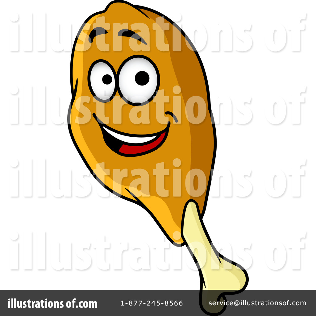 1024x1024 Chicken Drumstick Clipart