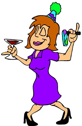 275x425 Funny Drunk Woman Clip Art Cliparts