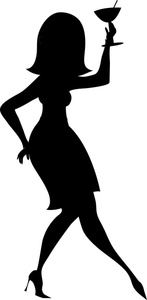 147x300 Drunk Girl Clipart